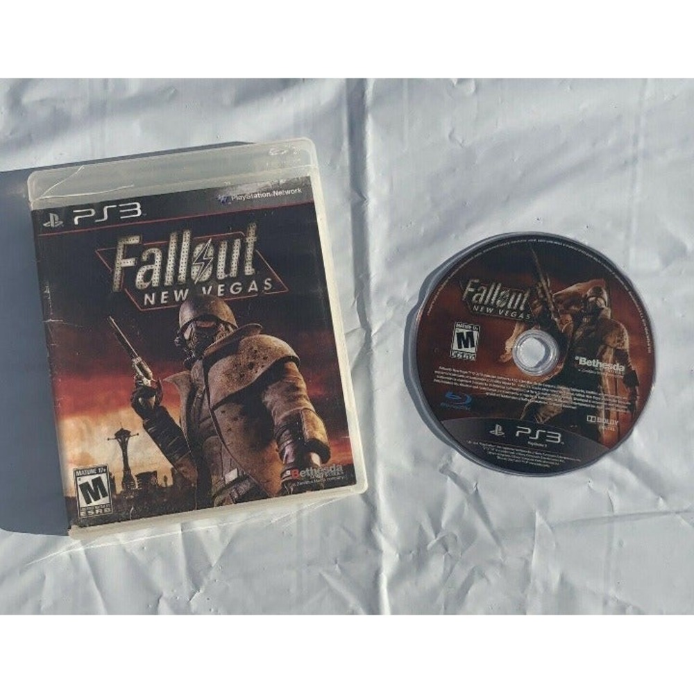 Bethesda Fallout New Vegas PlayStation 3 Action RPG Game PS3 Standard Edition